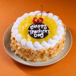 Fresh Pineapple Cake For Teachers