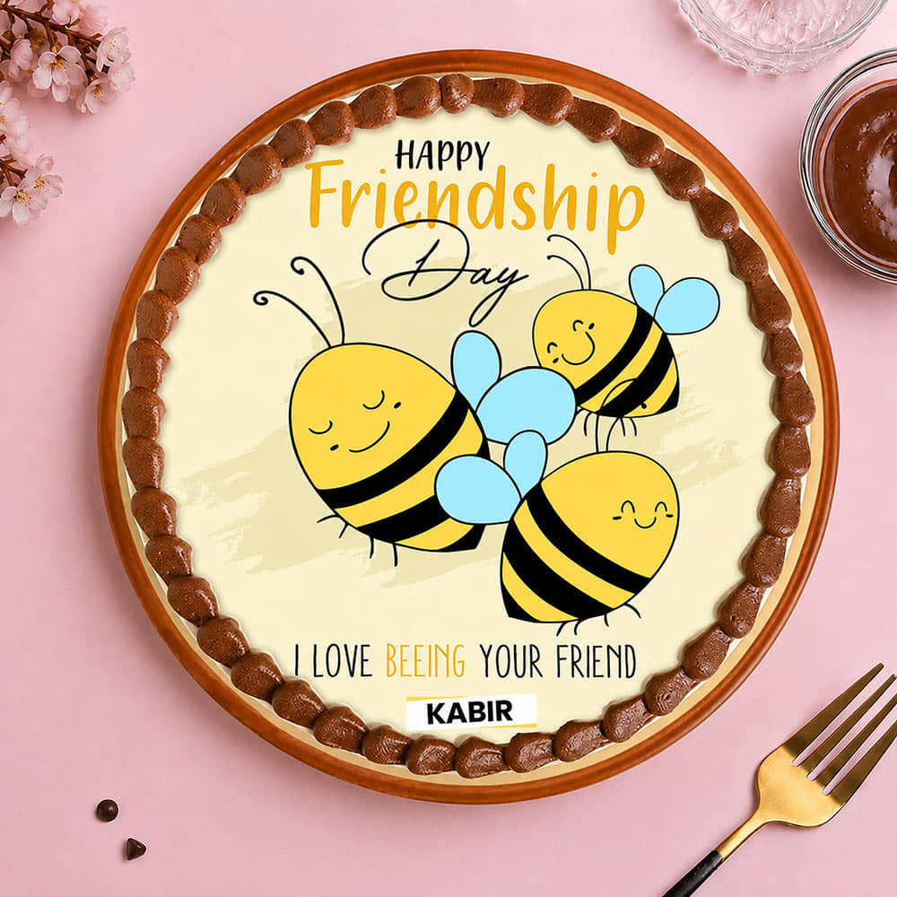 Friendship Day Theme Cake