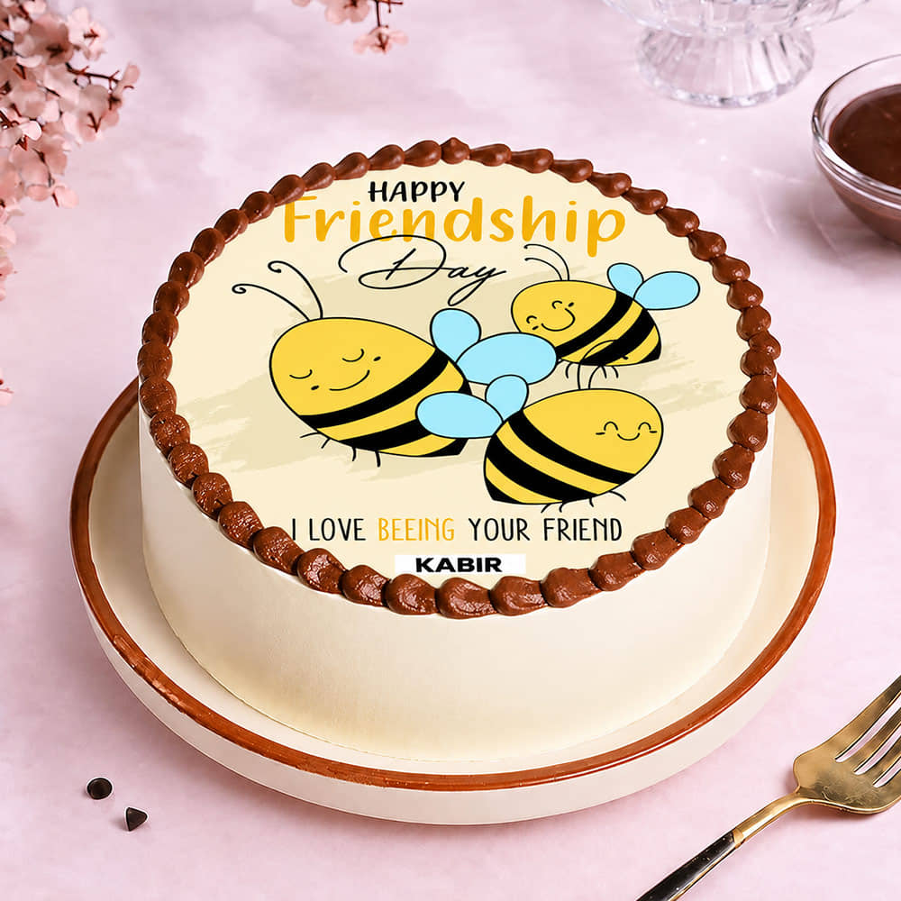 Friendship Day Theme Cake