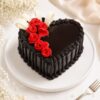 Heart Chocolate Cream Cake