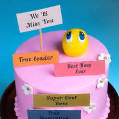 Heartfelt Leader Farewell Cake