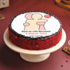 Heartfelt Story Photo Cake