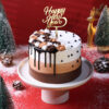Layered Chocolate Sensation New Year Cake