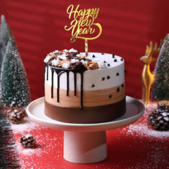 Layered Chocolate Sensation New Year Cake