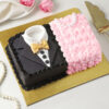 Mr. & Mrs. Truffle Eggless Cake