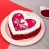 Red Velvet Printed Womens Day Cake