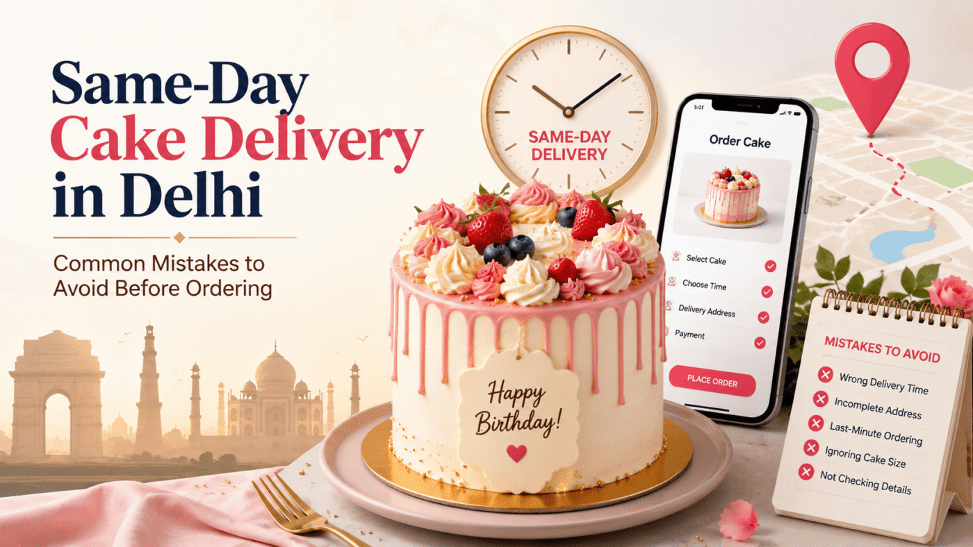 same day cake delivery in delhi