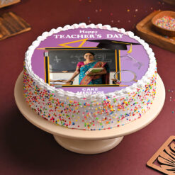 Teacher Appreciation Photo Cake