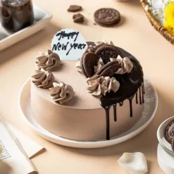 The Chocolate Cream New Year Cake