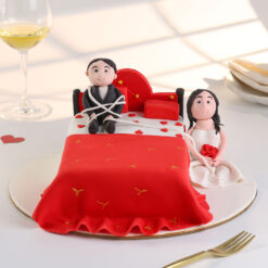 Tied Together Chocolate Cake