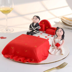 Tied Together Chocolate Cake