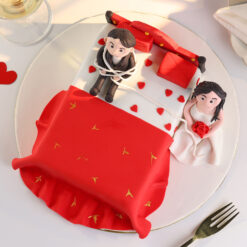 Tied Together Chocolate Cake