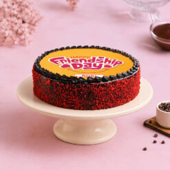 Vibrant Friends Forever Cake